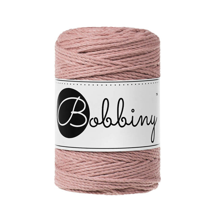 Bobbiny Blush Bobbiny Makramee Garn 1,5 mm x 100 m gedreht Lieblingsgarn