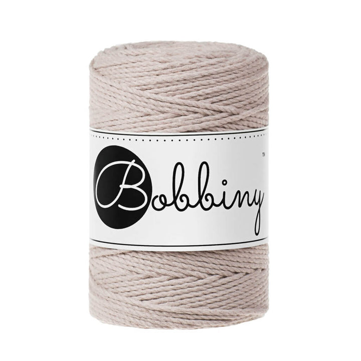 Bobbiny Nude Bobbiny Makramee Garn 1,5 mm x 100 m gedreht Lieblingsgarn