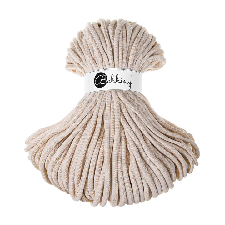 Bobbiny Golden Natural Bobbiny 9mm Jumbo Kordel Lieblingsgarn