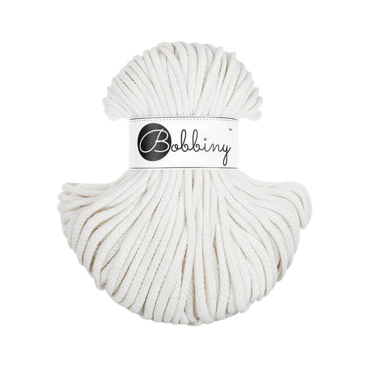 Bobbiny Makrameegarn Off White Bobbiny Premium Kordel 5 mm x 50 m Lieblingsgarn