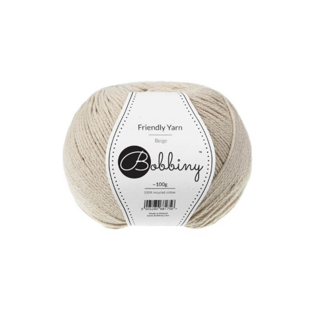 Bobbiny Friendly Yarn beige Lieblingsgarn