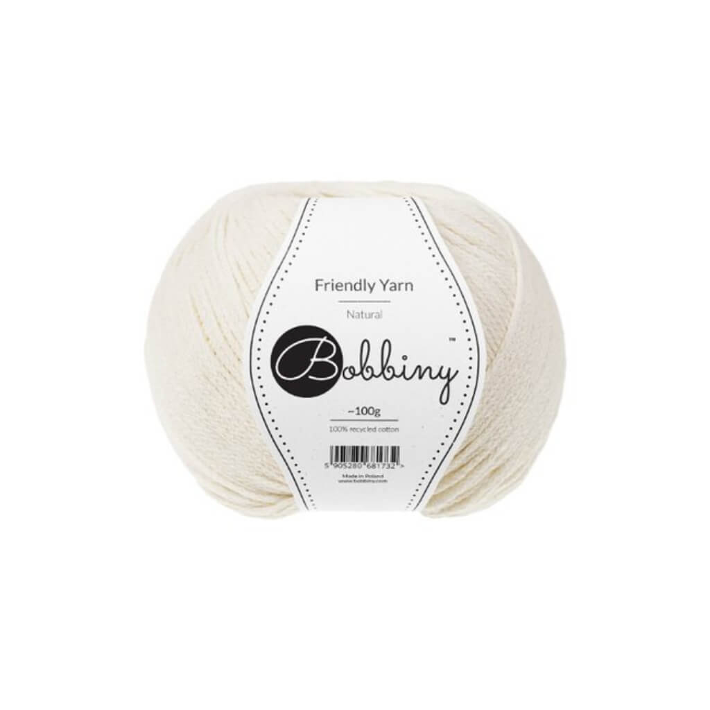 Bobbiny Friendly Yarn natural Lieblingsgarn