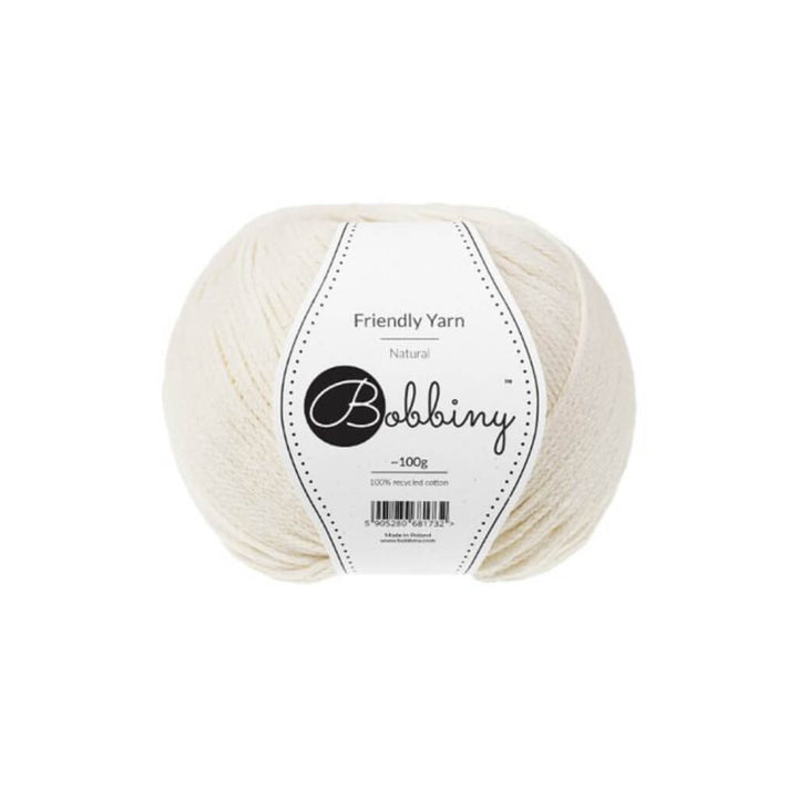 Bobbiny Friendly Yarn natural Lieblingsgarn