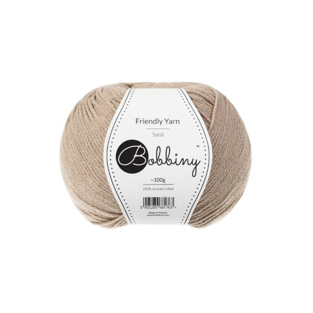 Bobbiny Friendly Yarn sand Lieblingsgarn