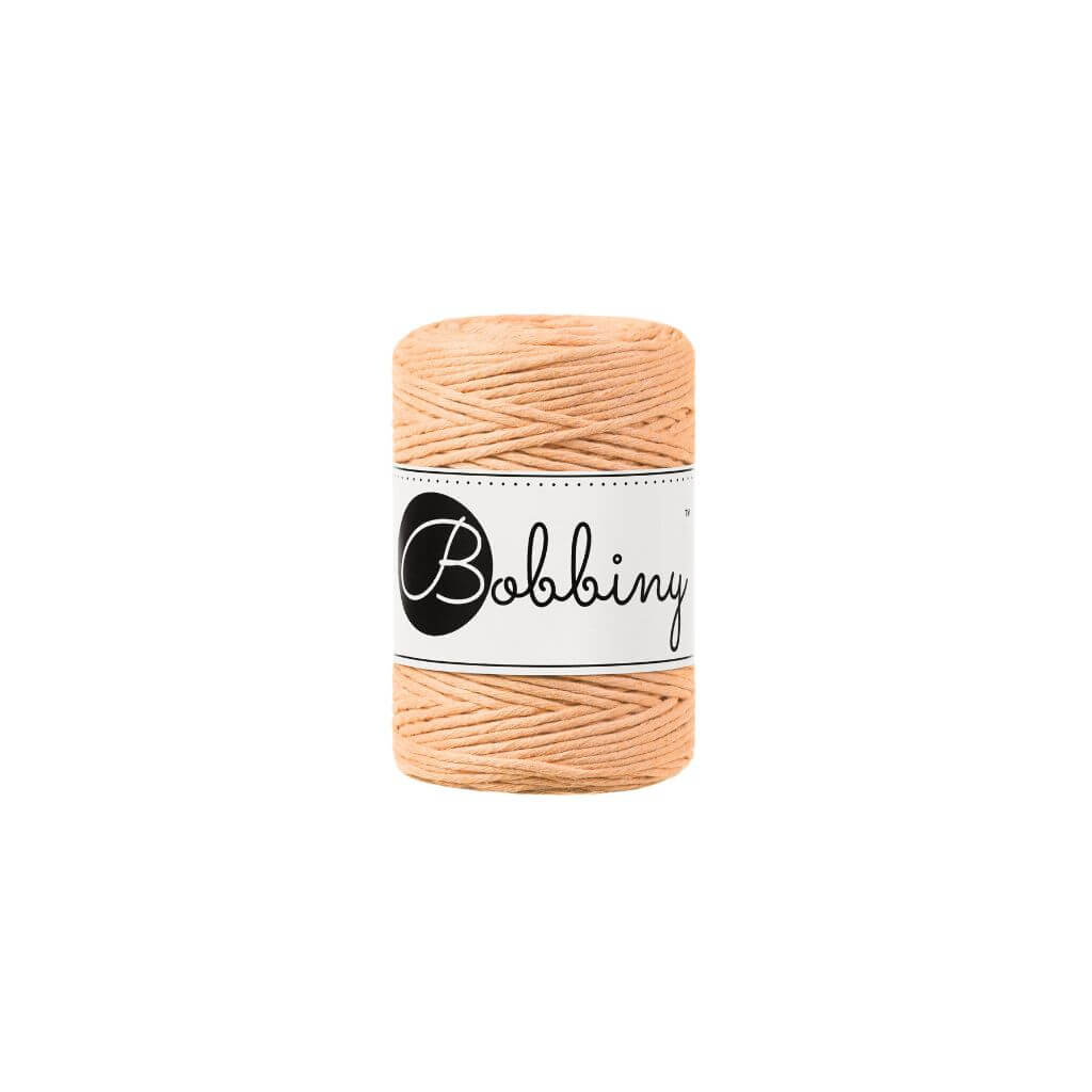 Bobbiny Peach Fuzz Bobbiny Makramee Garn 1,5 mm Lieblingsgarn