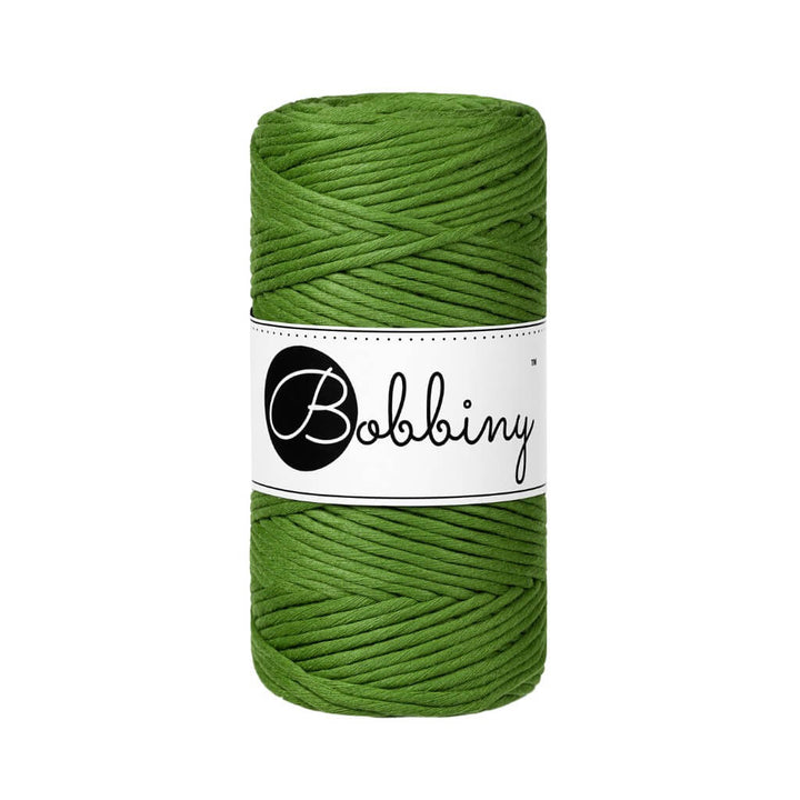 Bobbiny Makramee Moss Green Bobbiny Makramee Garn 3mm Lieblingsgarn