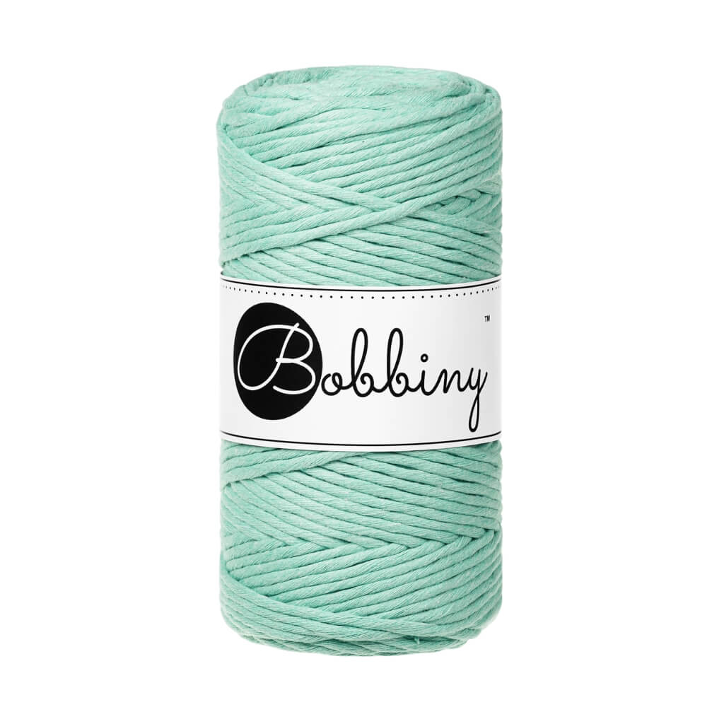 Bobbiny Makramee Jelly Mint Bobbiny Makramee Garn 3mm Lieblingsgarn