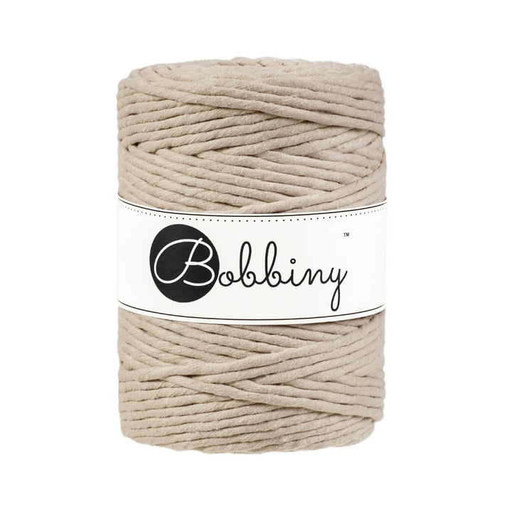 Bobbiny Beige Bobbiny Makramee Garn 5 mm x 100 m Lieblingsgarn