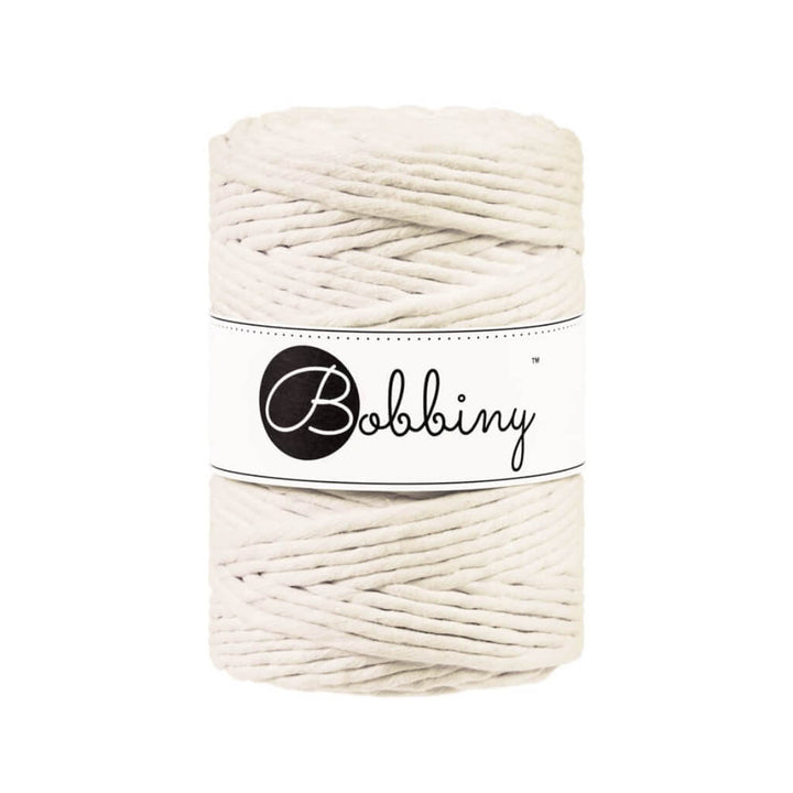Bobbiny Natural Bobbiny Makramee Garn 5 mm x 100 m Lieblingsgarn