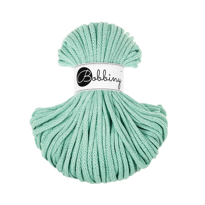 Bobbiny Makrameegarn Jelly Mint Bobbiny Premium Kordel 5 mm x 50 m Lieblingsgarn
