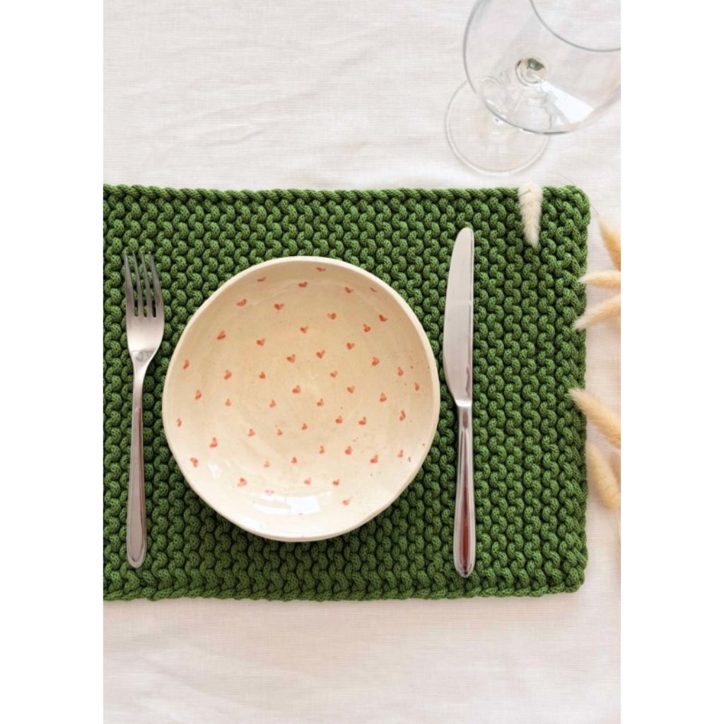 Bobbiny Set gestrickter Tischsets Strickanleitung EN - Bobbiny (PDF) Lieblingsgarn