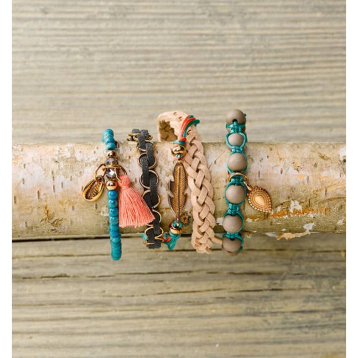 Boho-Schmuckset Wild & Free Lieblingsgarn