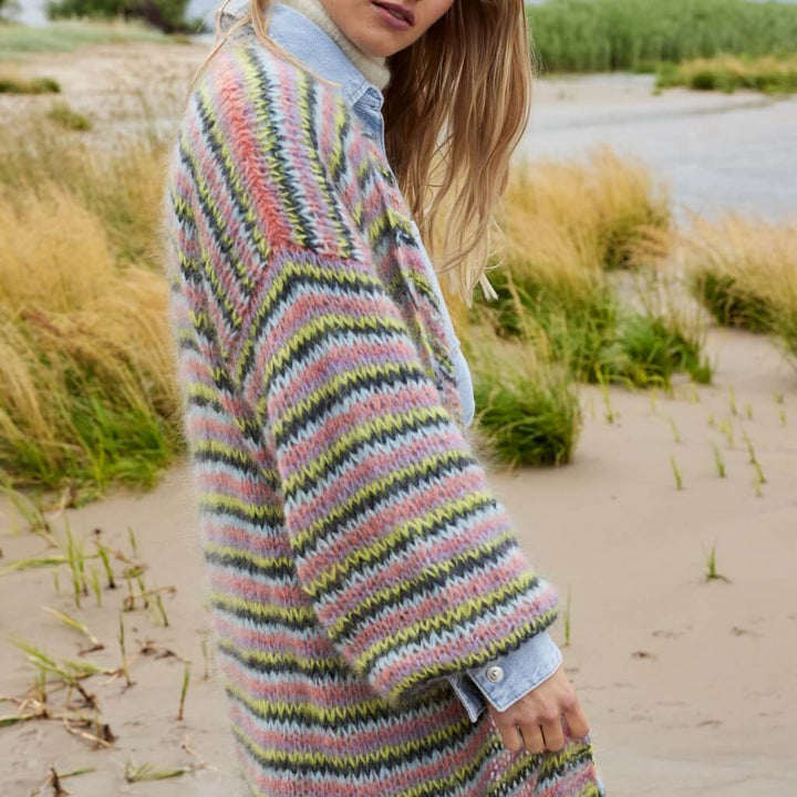 Lana Grossa Lange Strickjacke Strickanleitung - Lana Grossa (PDF) Lieblingsgarn