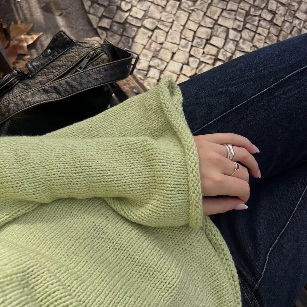 Calla Sweater Strickanleitung - Amalia Studio (PDF)