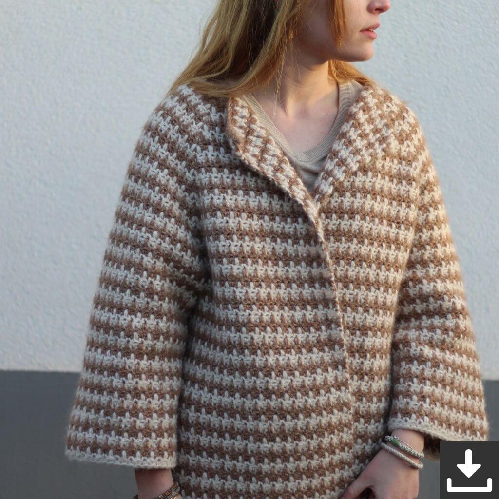 CaMaRose Ingas Jacke Häkelanleitung - CaMaRose (PDF) Lieblingsgarn
