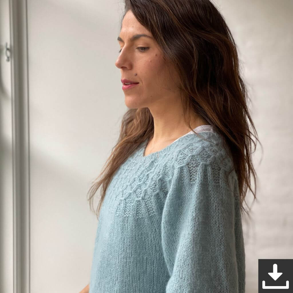 CaMaRose Schön Smock Sweater Strickanleitung - CaMaRose (PDF) Lieblingsgarn