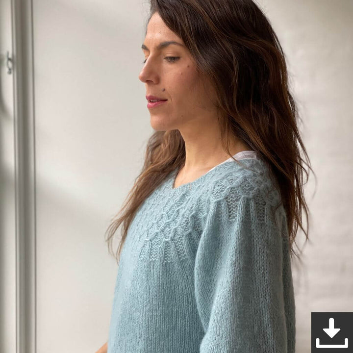 CaMaRose Schön Smock Sweater Strickanleitung - CaMaRose (PDF) Lieblingsgarn