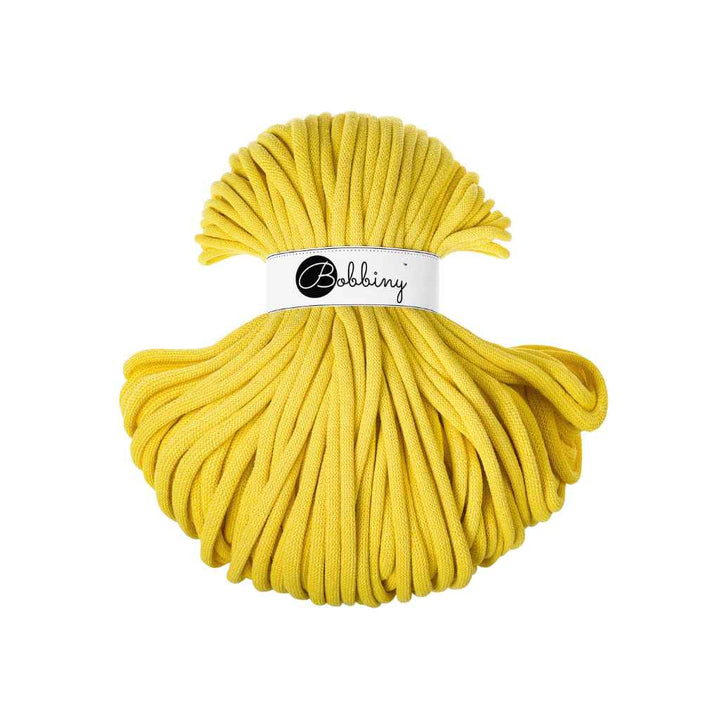 Bobbiny Canary Yellow Bobbiny 9mm Jumbo Kordel Lieblingsgarn
