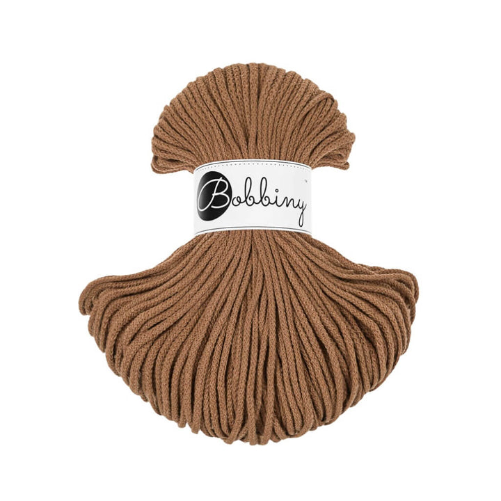 Bobbiny Makramee Caramel Bobbiny Kordel Junior 3mm x 100 m Lieblingsgarn