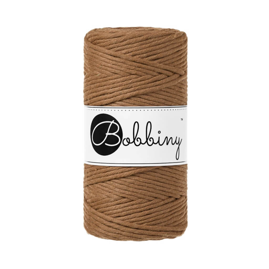 Bobbiny Makramee Caramel Bobbiny Makramee Garn 3mm Lieblingsgarn