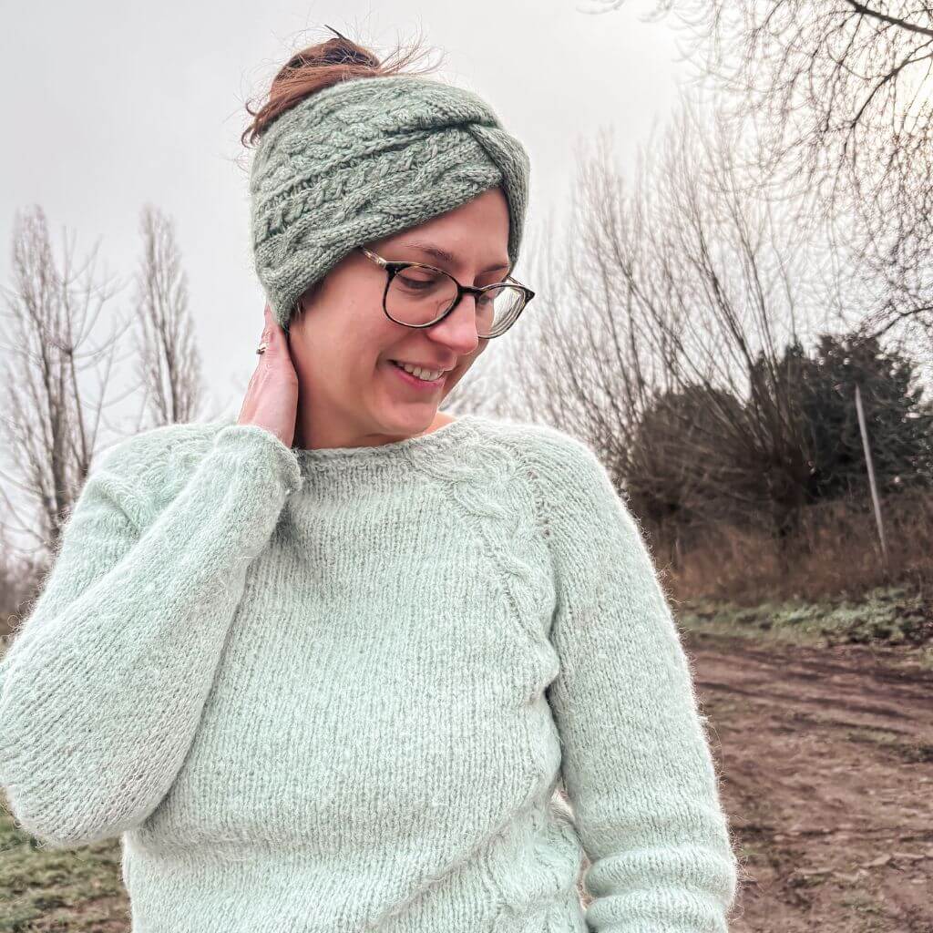 Carolin Balmes Pattern Ricardas Cable Headband Strickanleitung - Carolin Balmes (PDF) Lieblingsgarn
