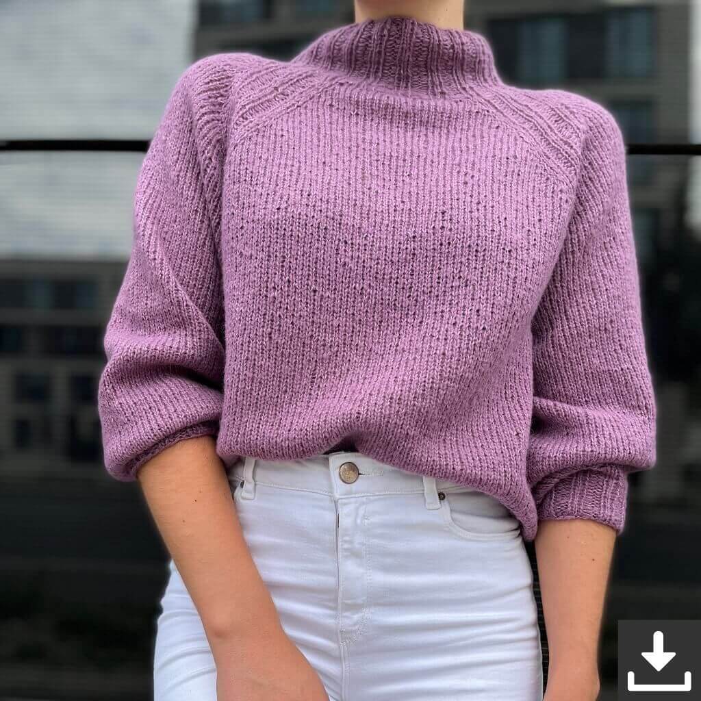 Austermann Raglanpullover Latifa Strickanleitung - Austermann (PDF) Lieblingsgarn