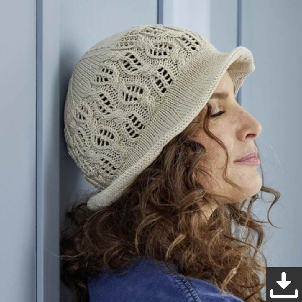 Schachenmayr Pattern Bucket Hat Strickset - Schachenmayr (PDF) Lieblingsgarn
