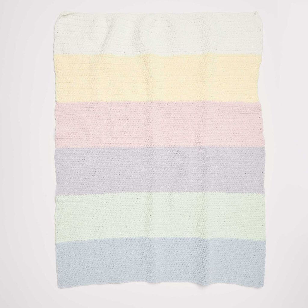 Rico Design Pattern Regenbogen Babydecke Strickanleitung - Rico Design (Heft) Lieblingsgarn