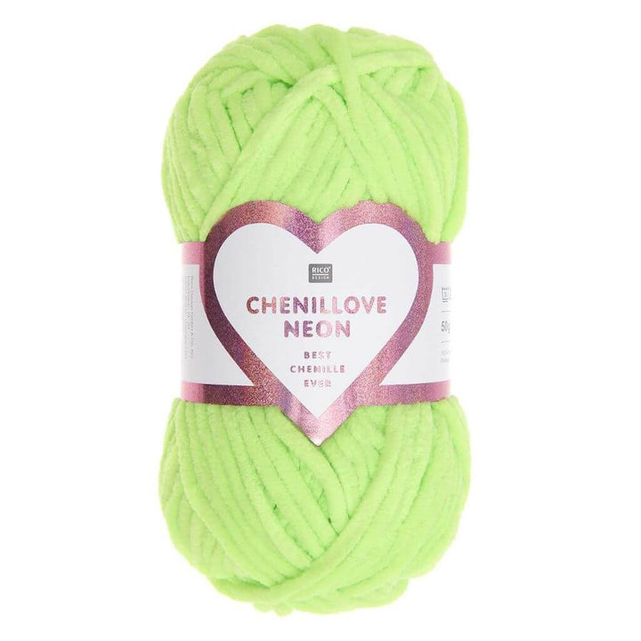 Rico Design 006 - Grün Rico Design Creative Chenillove Neon Lieblingsgarn