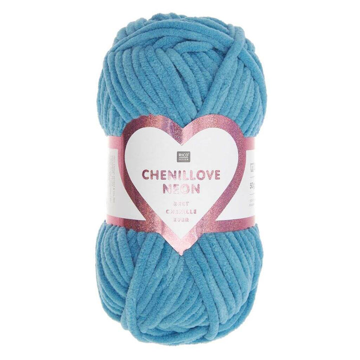 Rico Design 008 - Blau Rico Design Creative Chenillove Neon Lieblingsgarn