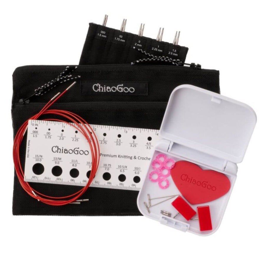 ChiaoGoo ChiaoGoo Nadelset Twist Red Lace Mini Lieblingsgarn