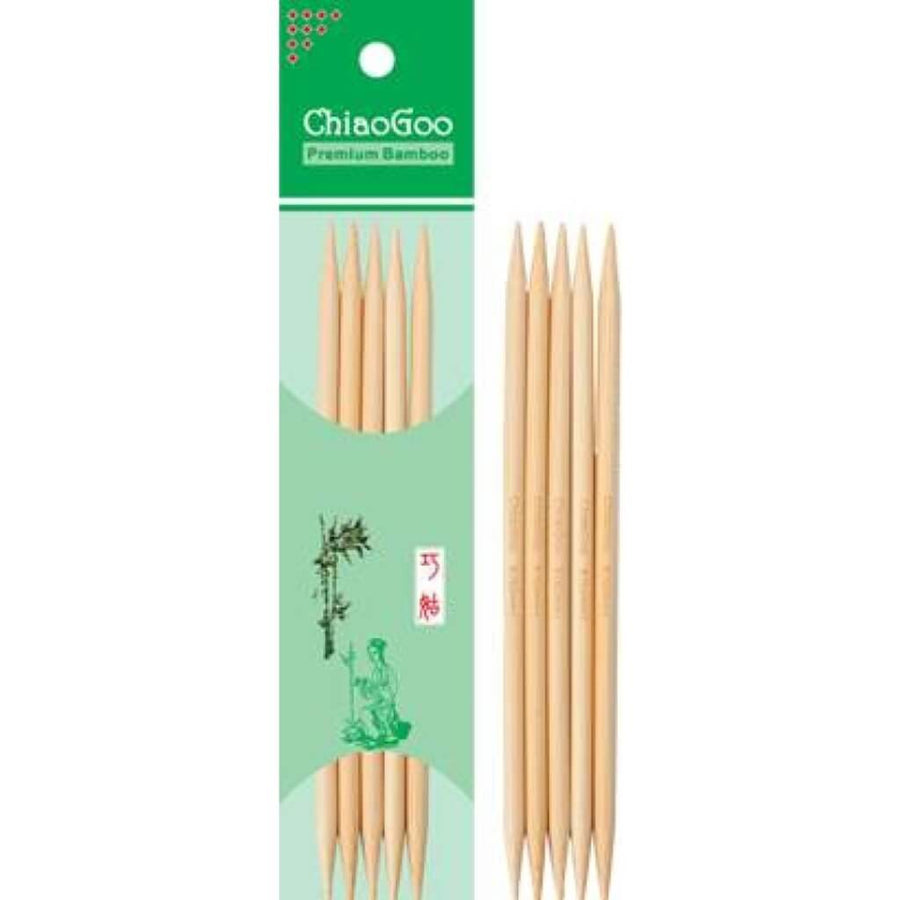 ChiaoGoo 15 cm / 2,75 mm ChiaoGoo Nadelspiel Bambus Lieblingsgarn