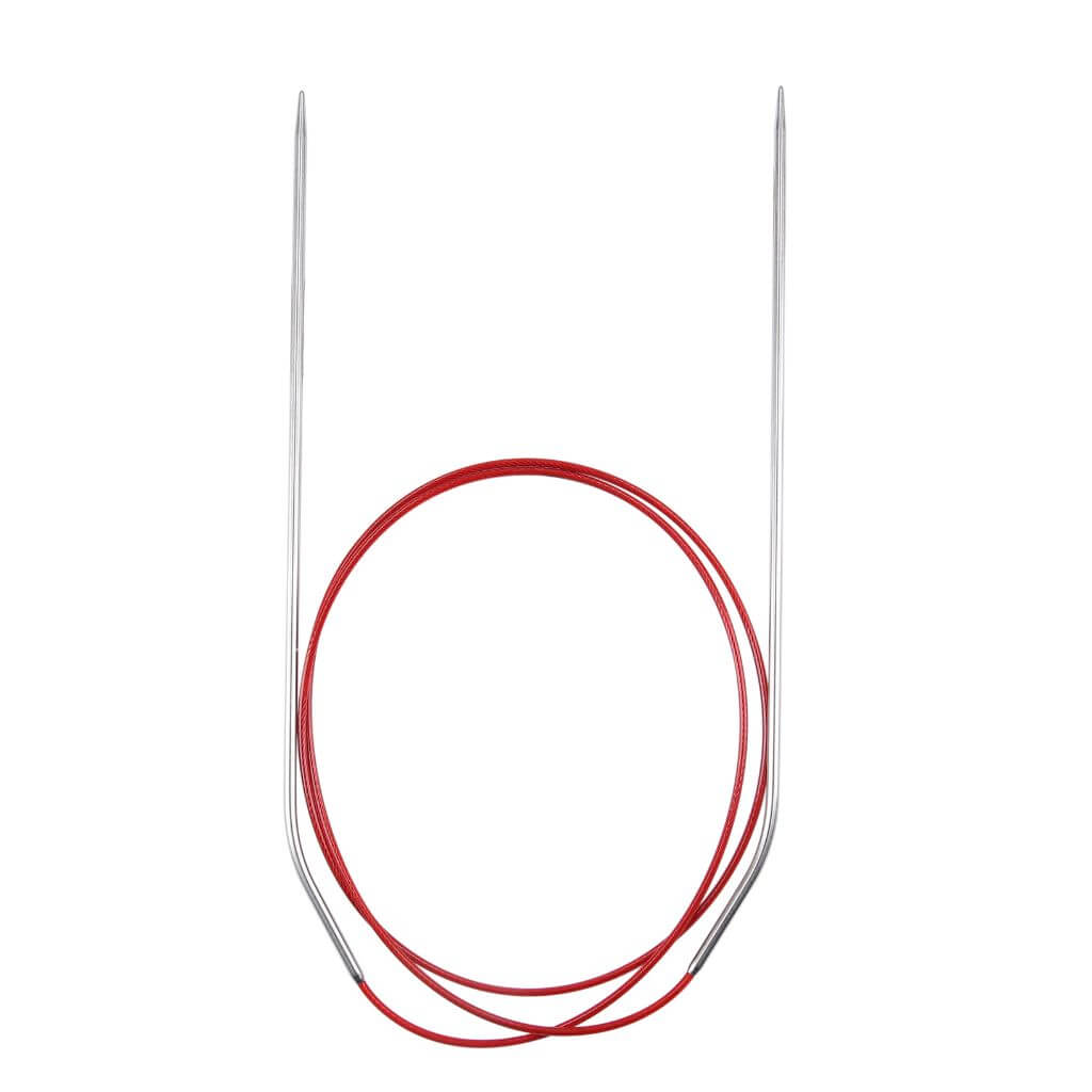 ChiaoGoo 80 cm / 2,25 mm ChiaoGoo KNIT RED Rundstricknadeln Lieblingsgarn