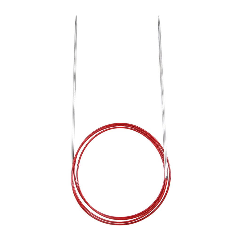 ChiaoGoo 100 cm / 2,50 mm ChiaoGoo Rundstricknadel RED LACE Edelstahl Lieblingsgarn