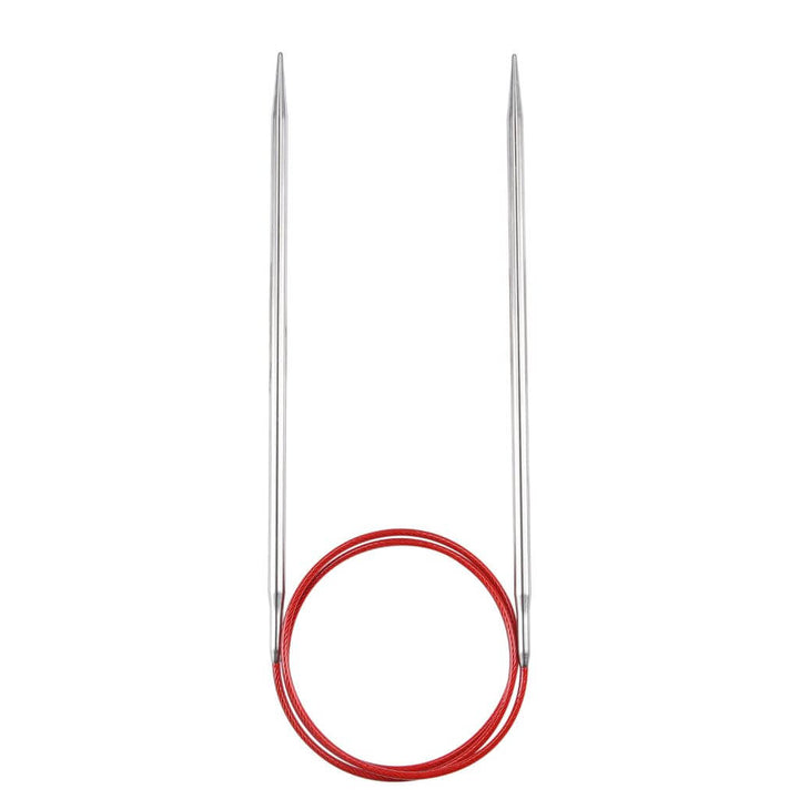 ChiaoGoo 60 cm / 4,00 mm ChiaoGoo Rundstricknadel RED LACE Edelstahl Lieblingsgarn