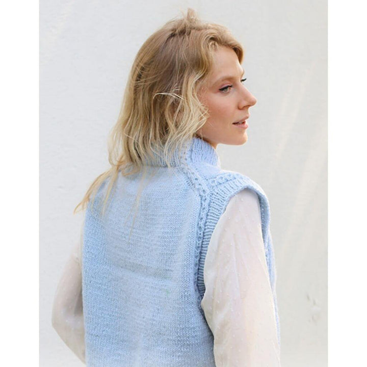 Drops Design Pattern Pullunder Clear Day Vest Strickanleitung - Drops (PDF) Lieblingsgarn