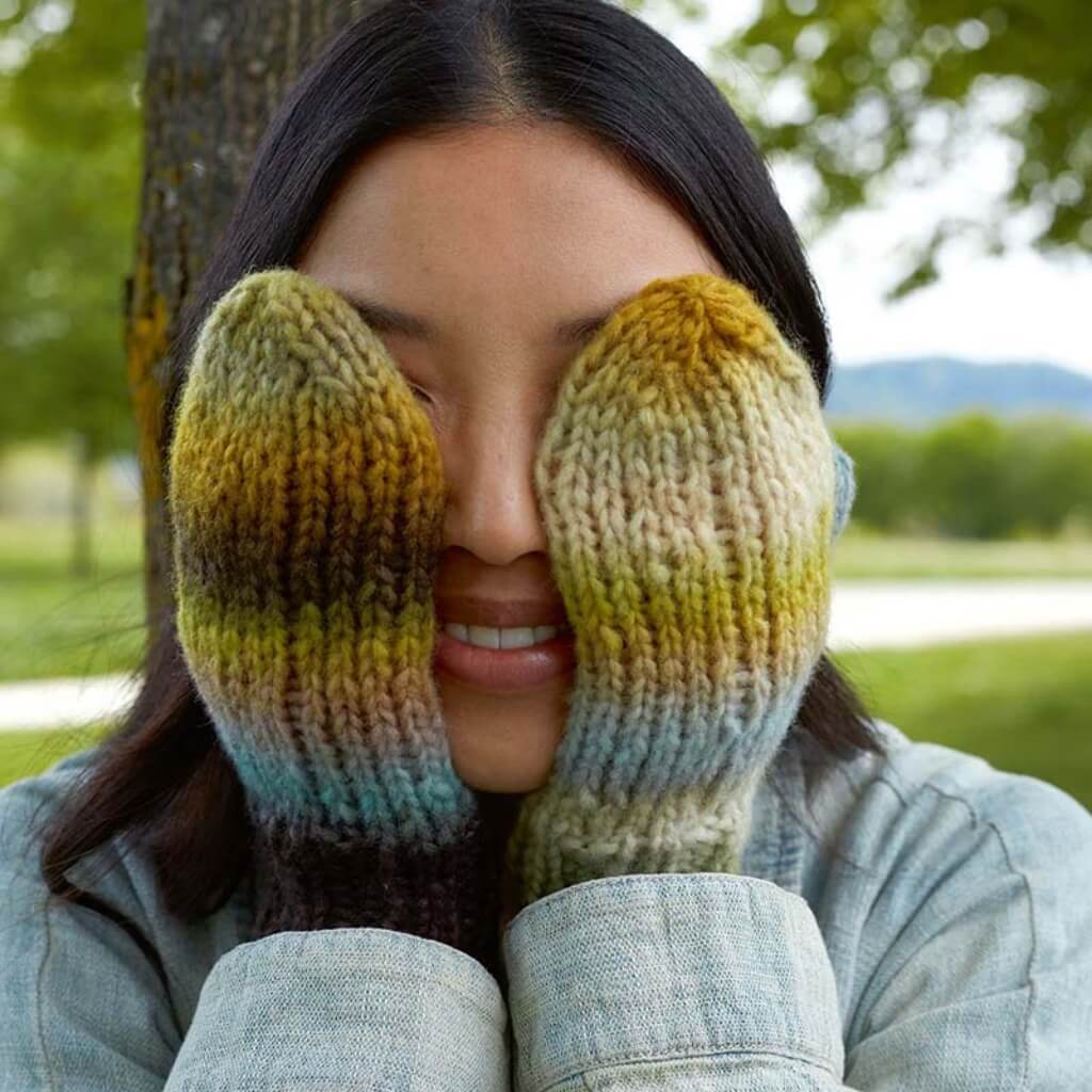 Lang Yarns Pattern Fäustlinge mit Farbverlauf Strickanleitung - Lang Yarns (PDF) Lieblingsgarn