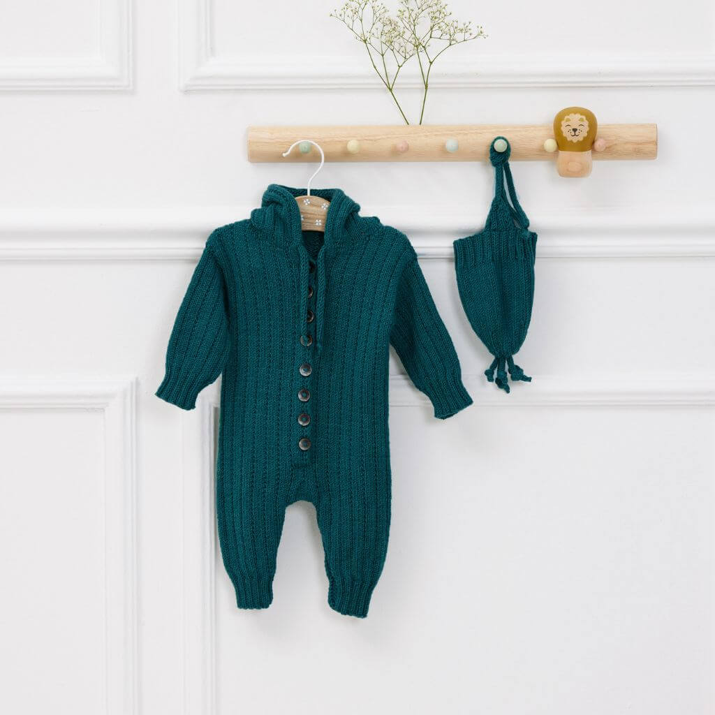 Lana Grossa Pattern Feines Streifenmuster Overall Strickanleitung - Lana Grossa (Heft) Lieblingsgarn