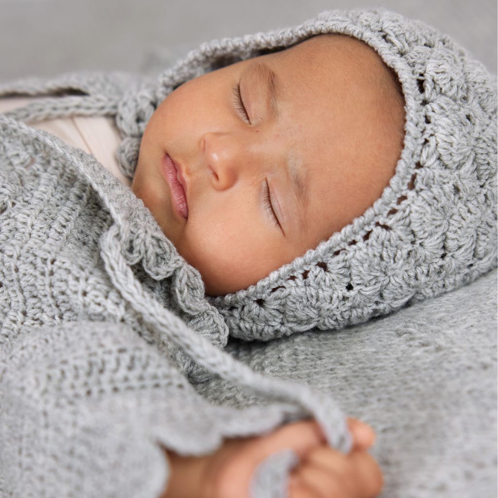 Lana Grossa Pattern Muschelmuster Mützchen Häkelanleitung - Lana Grossa (Heft) Lieblingsgarn