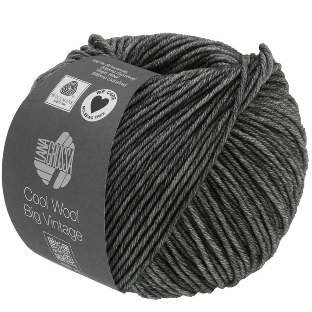 Lana Grossa 7170 - Anthrazit Lana Grossa Cool Wool Big Vintage Lieblingsgarn