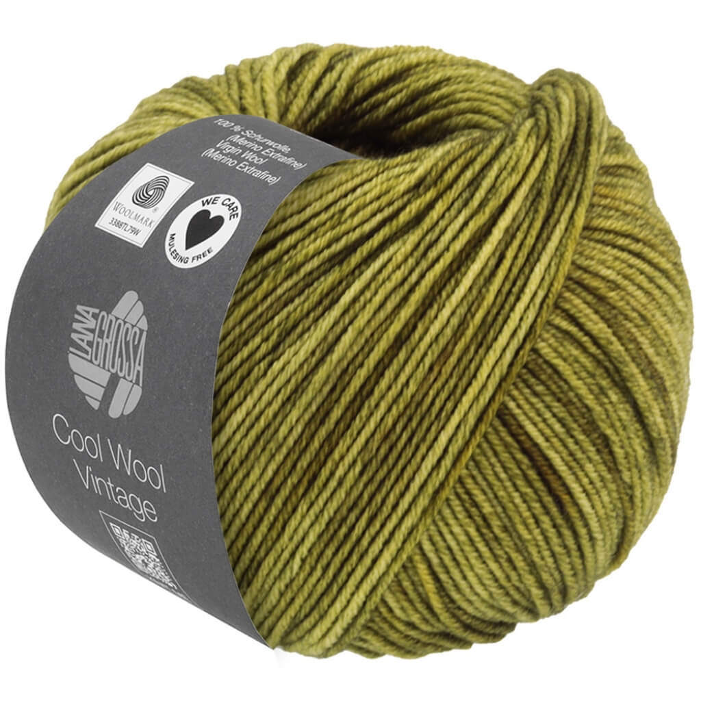 Lana Grossa 7361 - Oliv Lana Grossa Cool Wool Vintage Lieblingsgarn