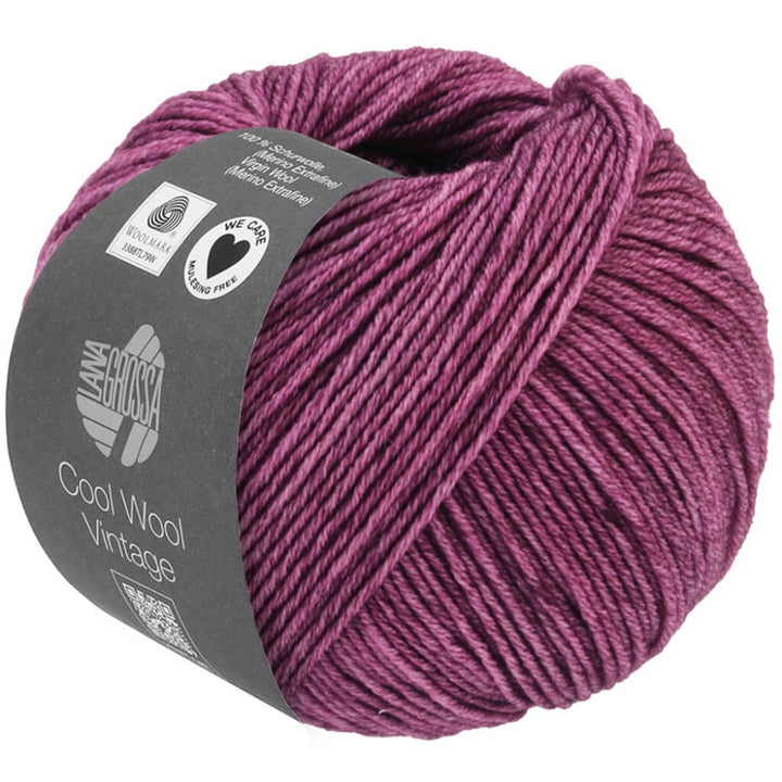 Lana Grossa Cool Wool Vintage 7365 - Pflaume Lieblingsgarn