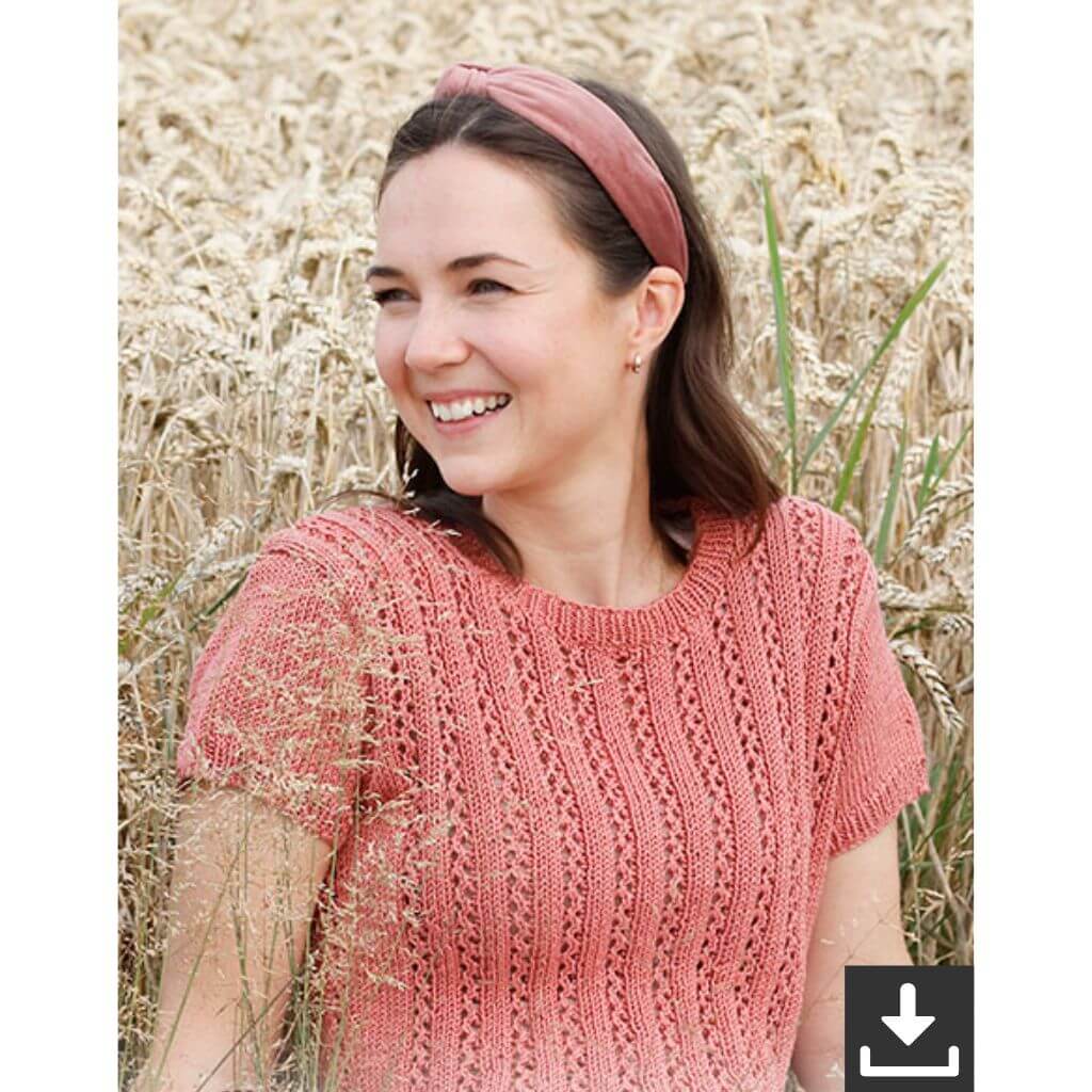 Drops Top Coral Gables Strickanleitung - Drops (PDF) Lieblingsgarn