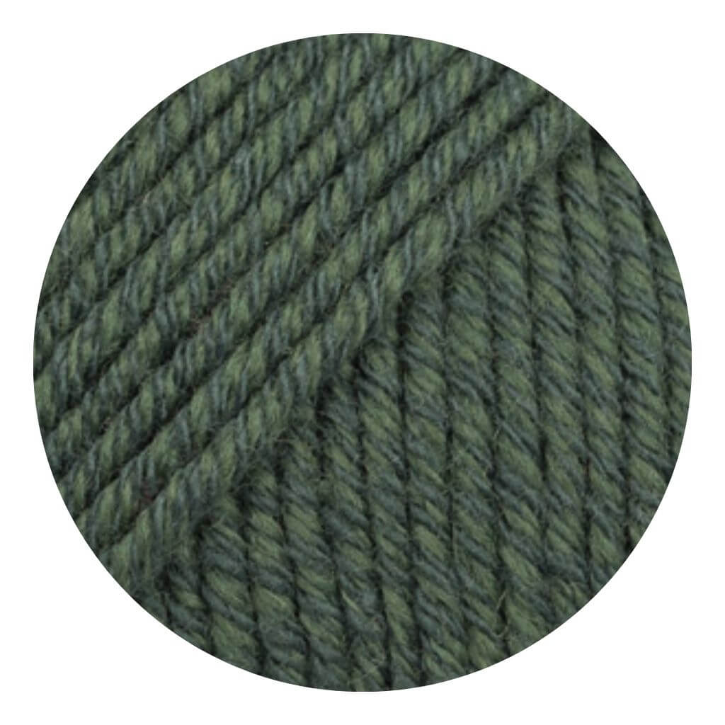 Drops 22 dark green Drops Cotton Merino Lieblingsgarn