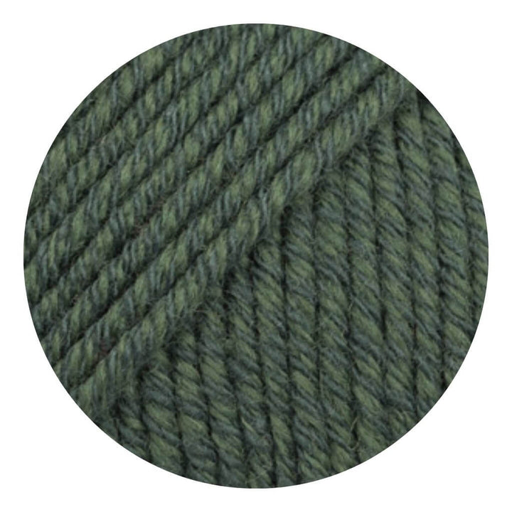 Drops 22 dark green Drops Cotton Merino Lieblingsgarn