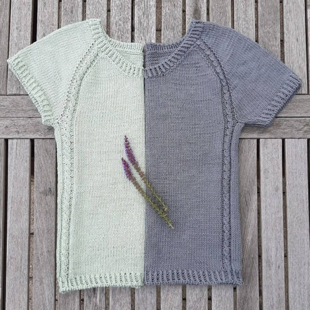 Nadelmelodie Shirt Curly Tee Strickanleitung - Nadelmelodie (PDF) Lieblingsgarn