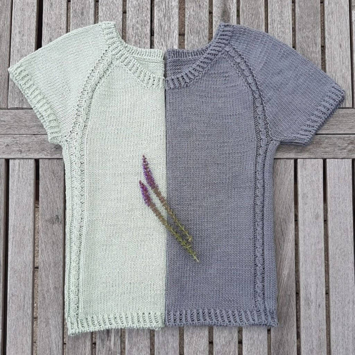 Nadelmelodie Shirt Curly Tee Strickanleitung - Nadelmelodie (PDF) Lieblingsgarn