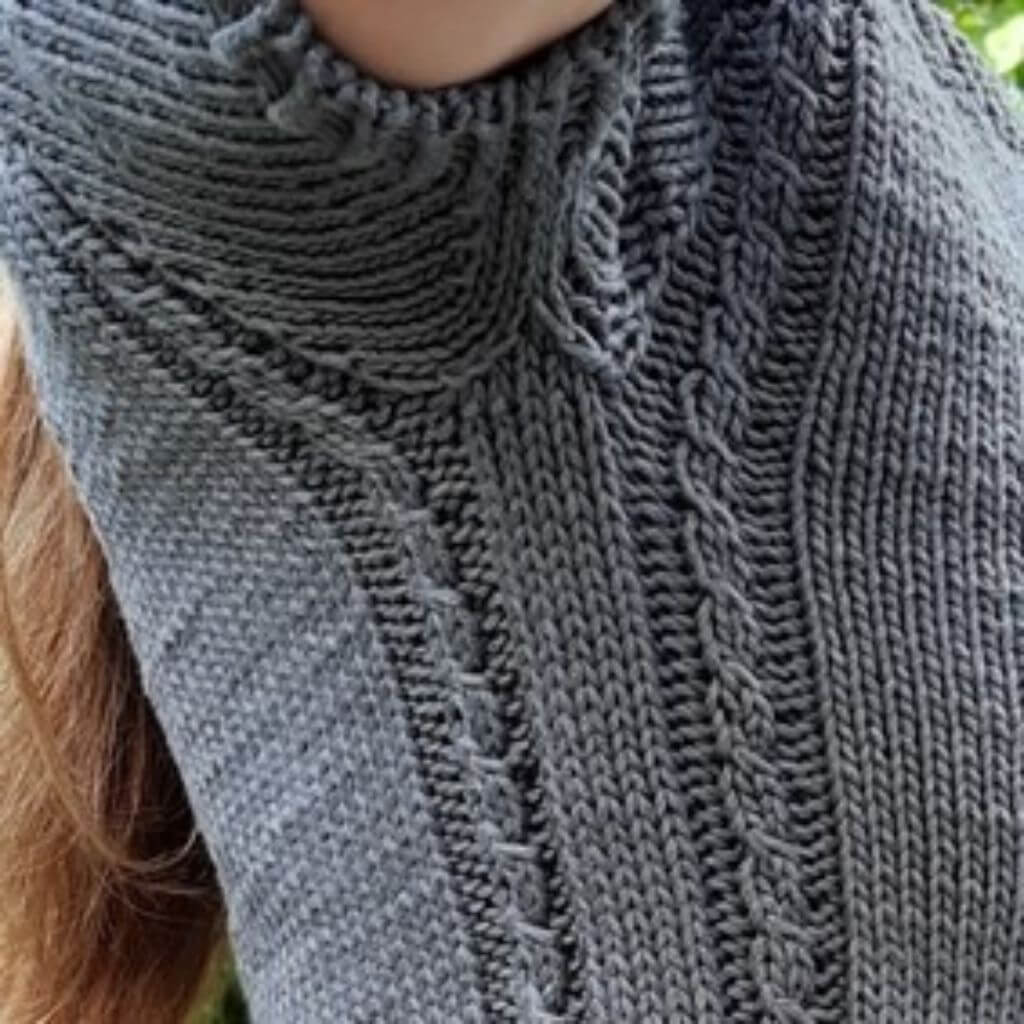 Nadelmelodie Shirt Curly Tee Strickanleitung - Nadelmelodie (PDF) Lieblingsgarn