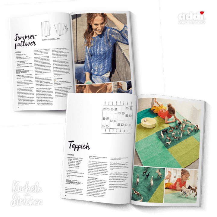 Addi addiExpress Kingsize Buch Kurbeln statt stricken - 895-0 Lieblingsgarn