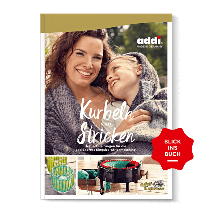 Addi addiExpress Kingsize Buch Kurbeln statt stricken - 895-0 Lieblingsgarn